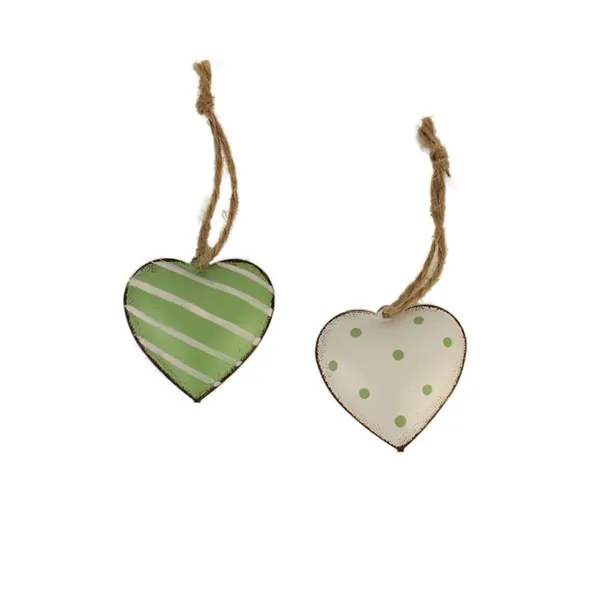Herz zum Aufhängen, 10 Stk K2433-15