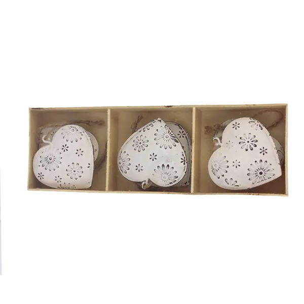 Herz zum Aufhängen, 6 Stk K2529 