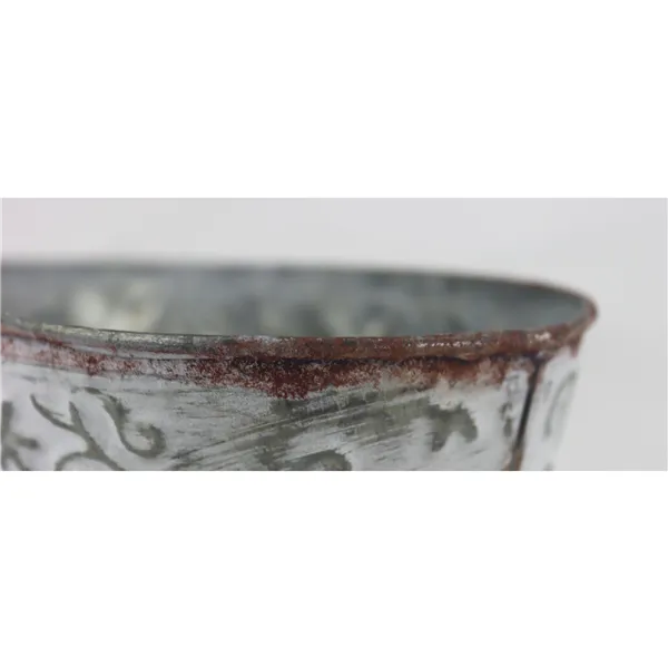 Metall Blumentopf K2906/1 2. Qualität