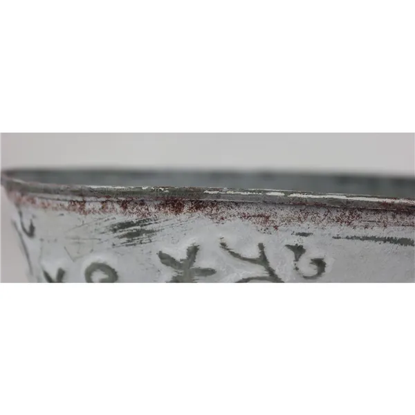 Metall Blumentopf K2906/2 2nd quality