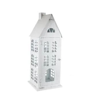 Windlicht Haus Metall mittler K4443/C