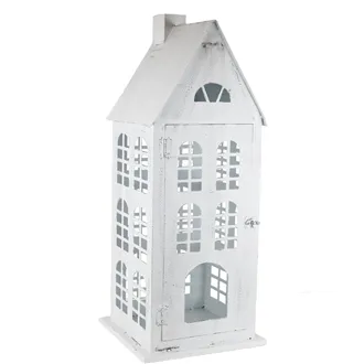 Windlicht Haus Metall maxi K4443/E