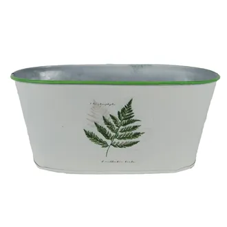 Zinn-Blumentopf oval K4592/2