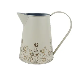 Ovaler Zinn-Blumentopf K4697