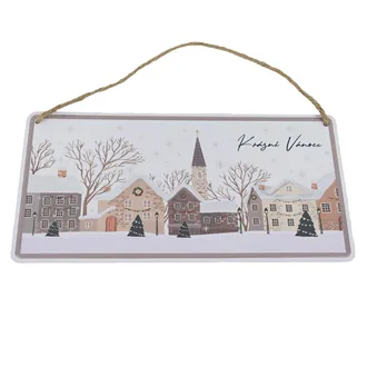 Weihnachts-Deko-Schild K4983