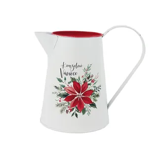 Weihnachts-Blechkanne K4994