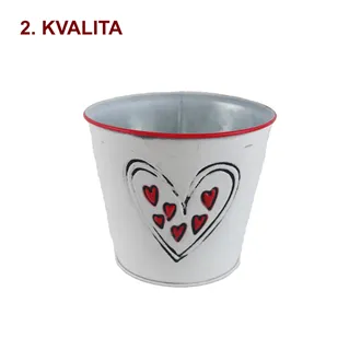 Blumentopf aus Zinn K7068/1