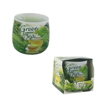 Duftkerze im Glas Green Tea, 100g