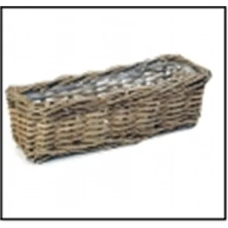 Würfelbox aus Naturrattan M0073/2