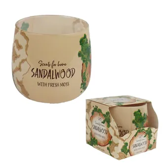 Duftkerze im Glas SANDALWOOD 100g G