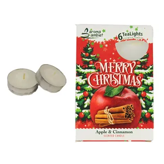 Teelicht MERRY CHRISTMAS 6PCS MSC-TL1028