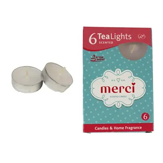 Teelicht MERCI 6 St. MSC-TL1035