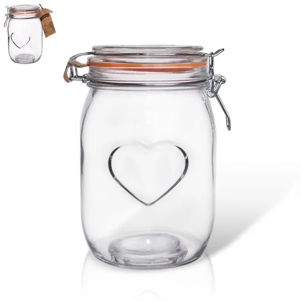 Glasglas Patent BELA heart O0092