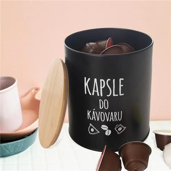 Kapselbehälter für Kaffeemaschine SCHWARZ O0353