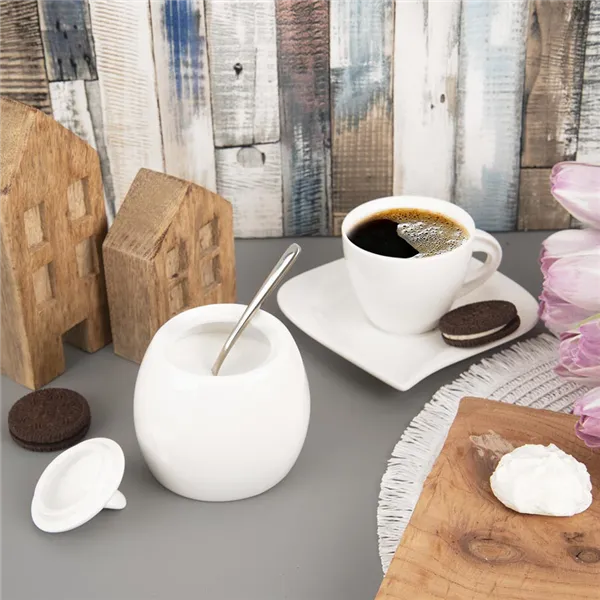 Zuckerdose aus Porzellan MONA Musica