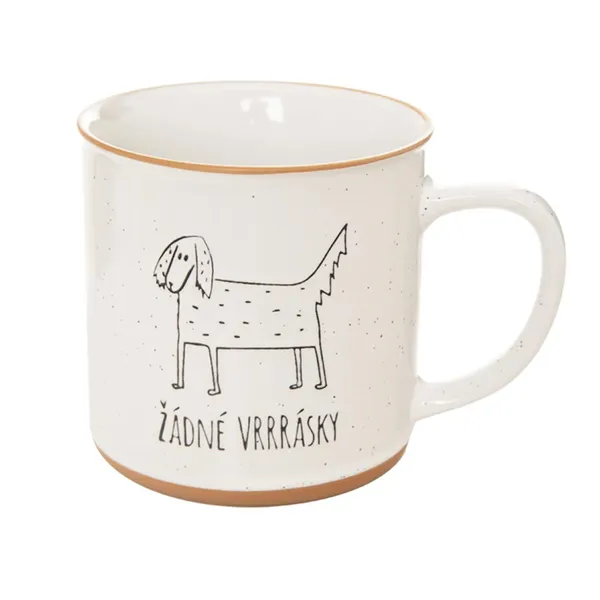 Tasse aus Keramik BAUERNHOF Hund 0,53 l