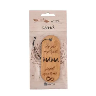 Holzduft. Du bist die beste Mama.