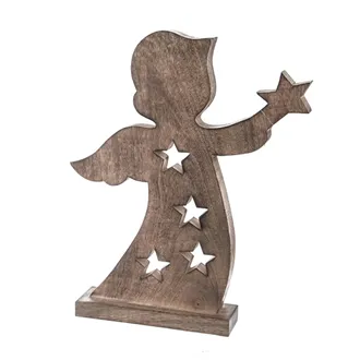 Engel-Mango-Sterne 24x6x43 cm