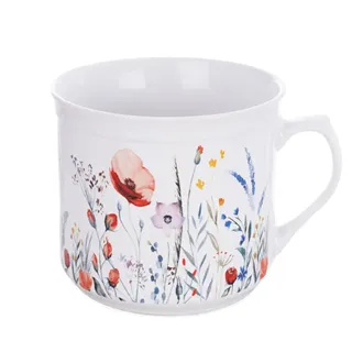 Keramik-Kochbecher "Mohnblume" 0,5 l O0640