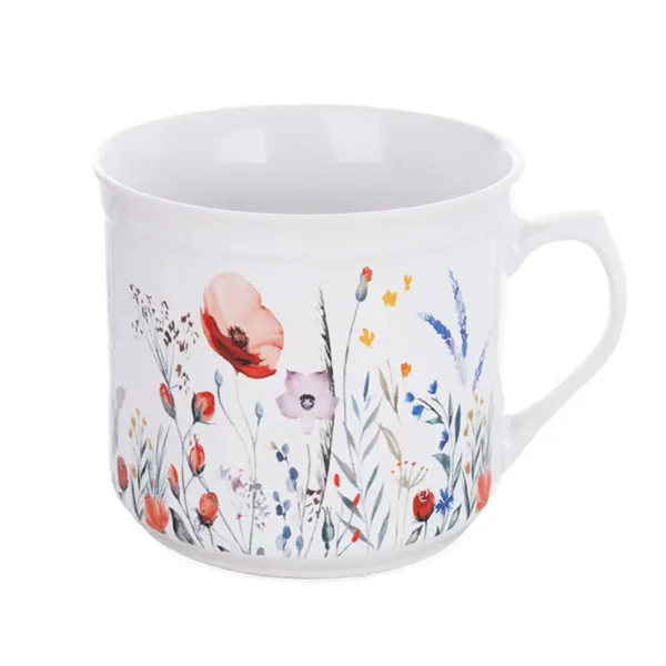 Keramik-Kochbecher "Mohnblume" 0,5 l O0640