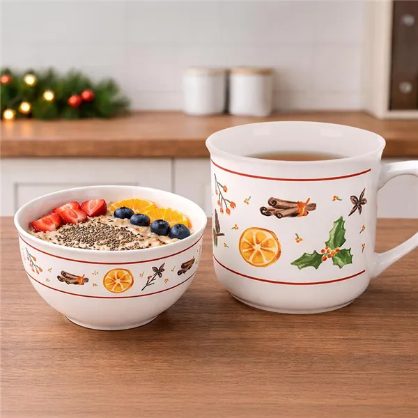  Keramik-becher WEIHNACHTSDUFT 0,5 l O0647