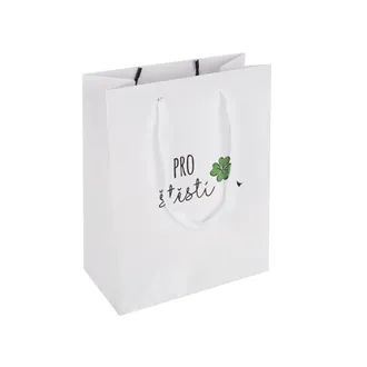 Papier-Geschenktüte Für Glück 18x10x23 cm O0651