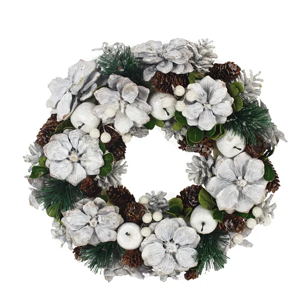 Kranz mit Dekorationen P1040