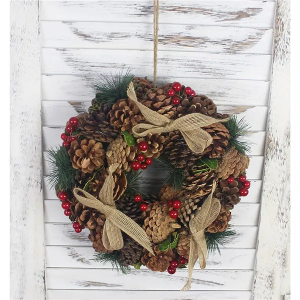 Kranz mit Schleifen, klein P1042/1