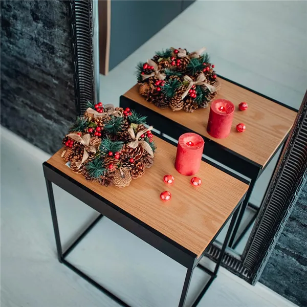 Kranz mit Schleifen, klein P1042/1