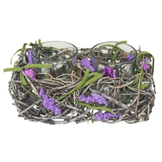 Kerzenhalter für 2 Kerzen P1333