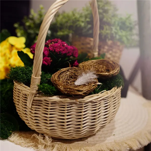 Dekoratives Nest, 4 Stück P1985