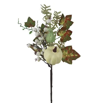 Dekozweig mit Kürbis P2325