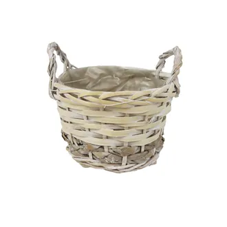 Korb zum Bepflanzen mit Folie P2423/1