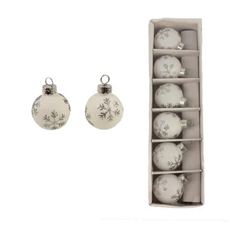 Weihnachtsdekoration, 6 Stk S0318 