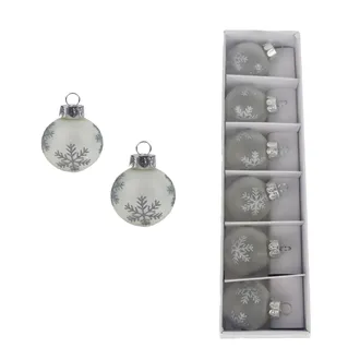 Weihnachtsschmuck 6 Stück, S0546