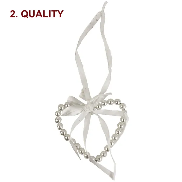 Herz aus Perlen X0581, 2. Qualität