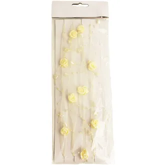 Perlen Dekoration Champagner X0582-02