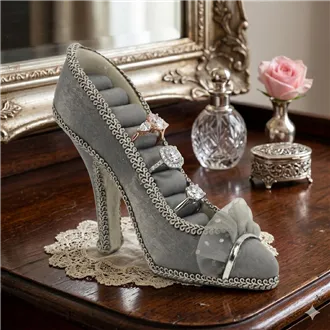 Schmuck Schuh grau X1612/S