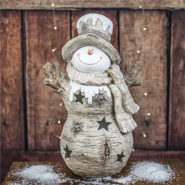 Schneemann mit LED-Beleuchtung X2695