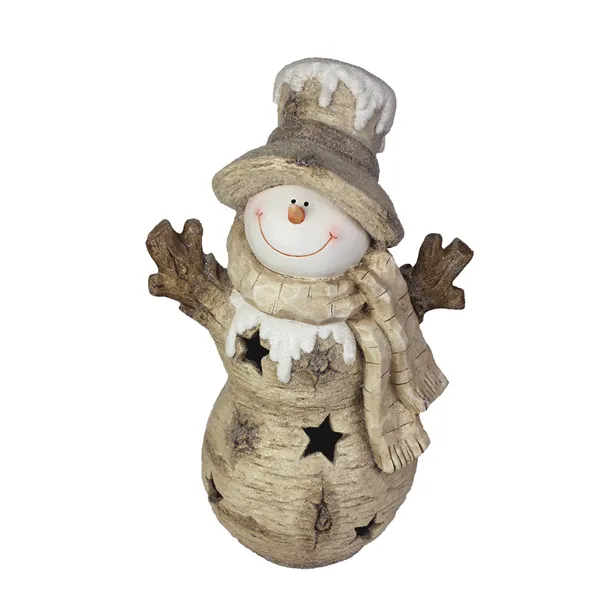 Schneemann mit LED-Beleuchtung X2695