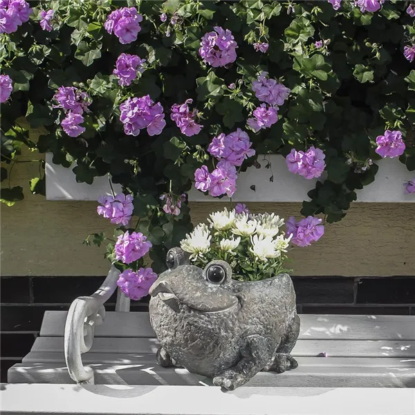 Blumentopf Frosch X3256