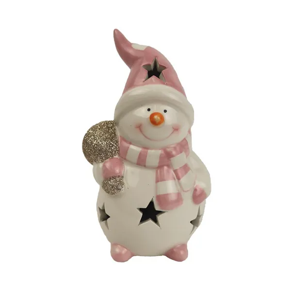 Schneeman mit LED Beleuchtung X4197
