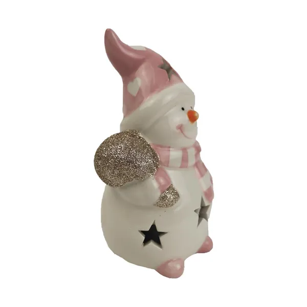 Schneeman mit LED Beleuchtung X4197