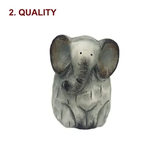 Dekorativer Elefant X4532/B 2. Qualität