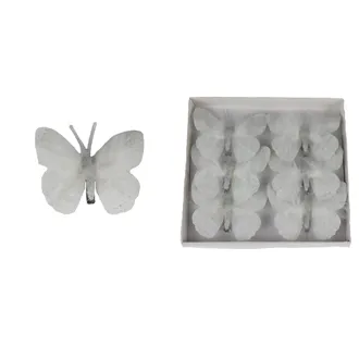 Dekorativer Schmetterling, 6 Stk X4971