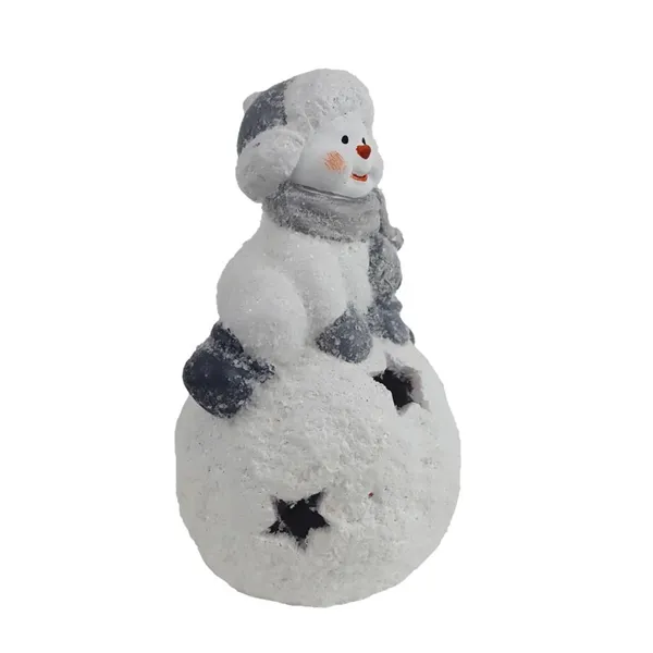 Schneemann mit LED-Beleuchtung X5188