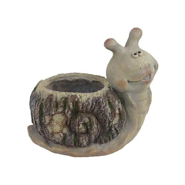 Dekorativer Blumentopf Schnecke X5694