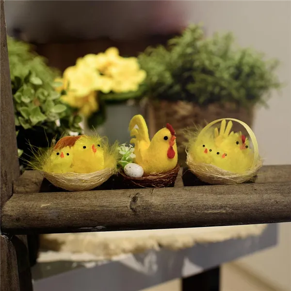 Osterbox Mix Küken und Hennen 24 Stück X5754