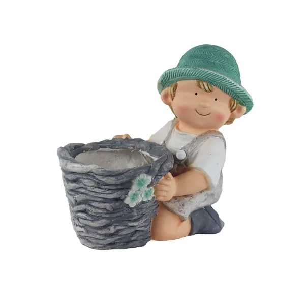 Übertopf Junge X6556