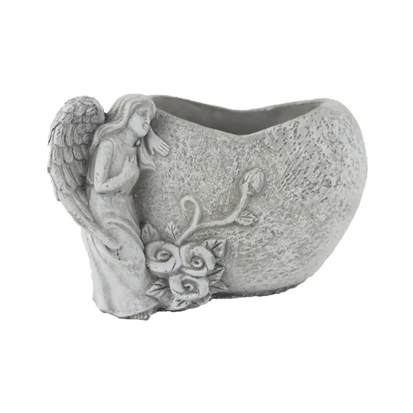 Übertopt aus Zement zum Pflanzen X7056/1